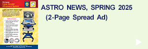 ASTRO News (2-page ad), Spring 2025