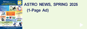 ASTRO News (1-page ad), Spring 2025