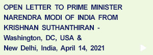 Open Letter to PM Modi of India