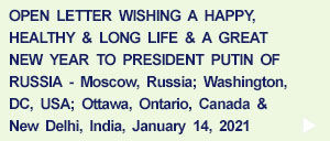 Open Letter to the President of Russia