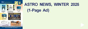 ASTRO News (1-page ad), Winter 2025